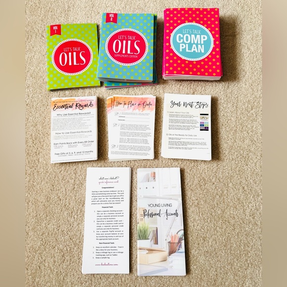 Business Building Booklet Set for Young Living Essential Oils Business - Picture 1 of 12
